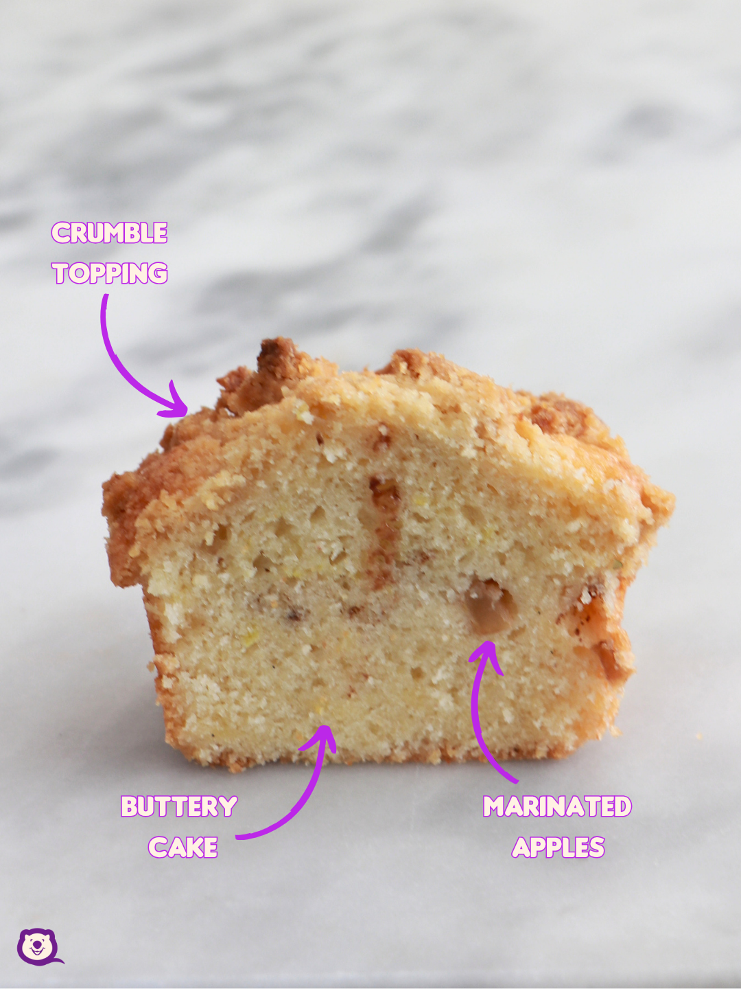 APPLE CRUMBLE CAKE