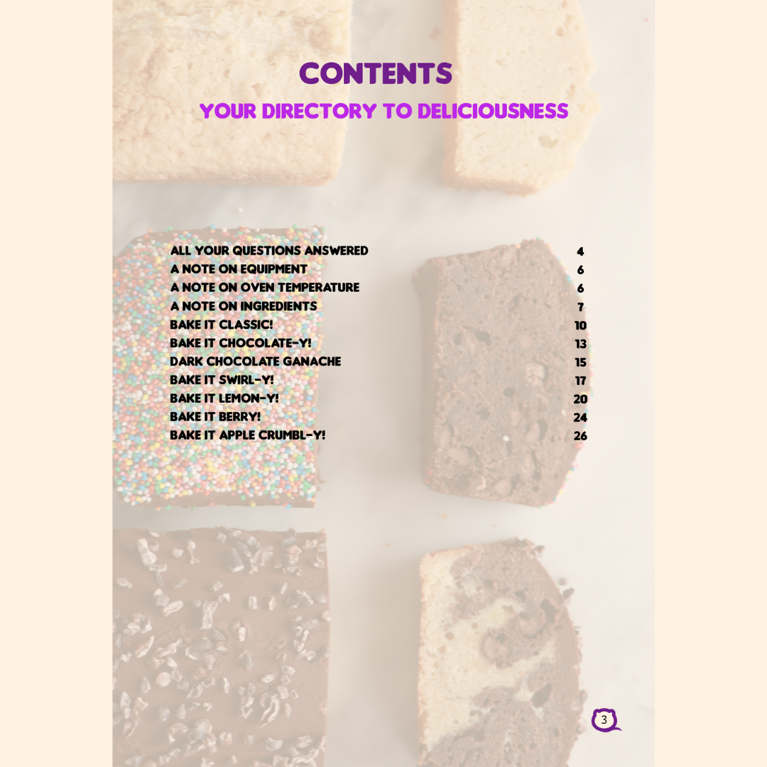 BAKE YOURSELF HAPPY! YOUR GUIDE TO PERFECT GLUTEN-FREE POUND CAKES EBOOK