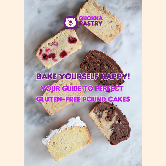 BAKE YOURSELF HAPPY! YOUR GUIDE TO PERFECT GLUTEN-FREE POUND CAKES EBOOK