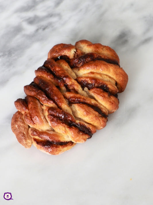 CHOCOLATE & NUTELLA BRAIDED BRIOCHE