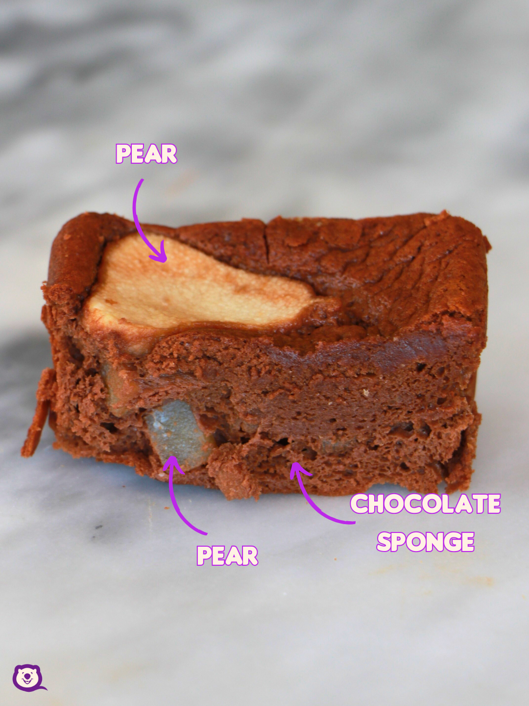 PEAR AND CHOCOLATE CAKE [AUS-WIDE SHIPPING AND PICKUP]