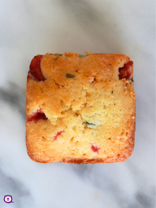 STRAWBERRY AND BASIL CAKE [AUS-WIDE SHIPPING AND PICKUP]