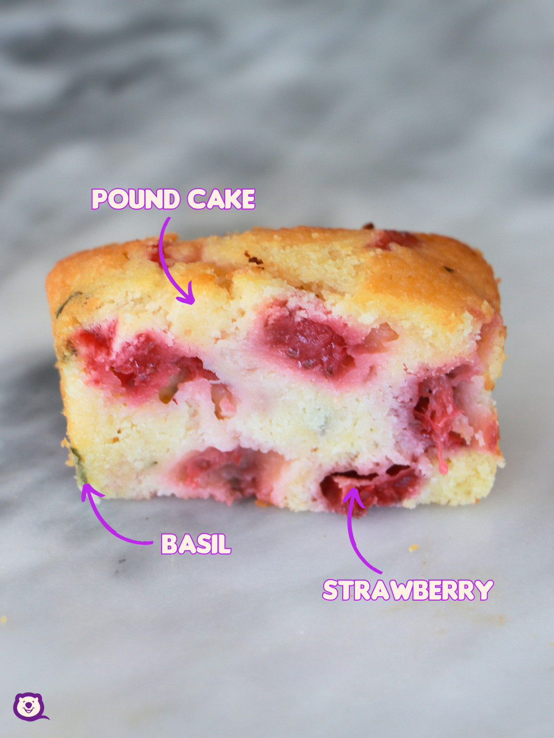 STRAWBERRY AND BASIL CAKE [AUS-WIDE SHIPPING AND PICKUP]