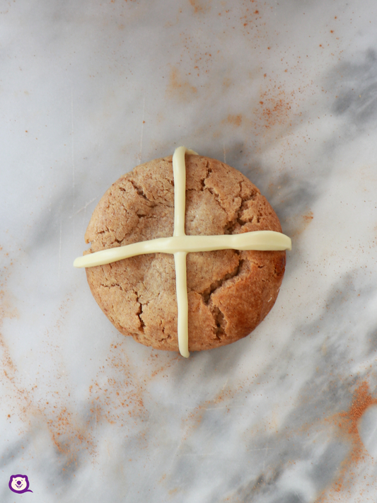 HOT CROSS BUN COOKIE - LIMITED TIME ONLY!