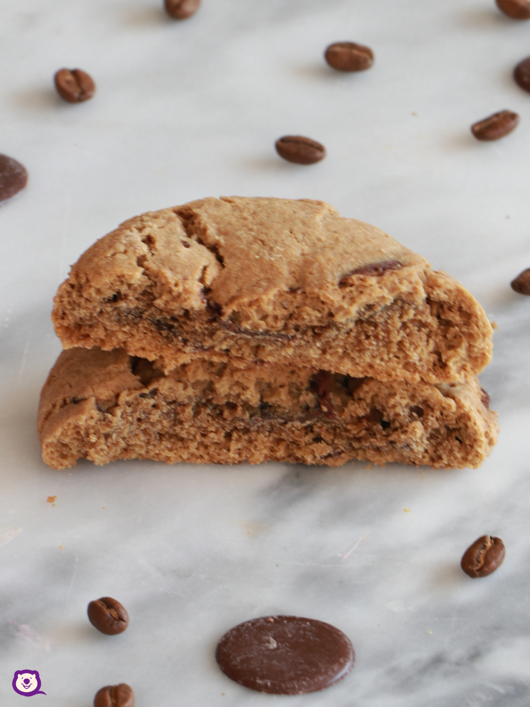 COFFEE AND CHOCOLATE CHIP COOKIE [DAIRY-FREE]